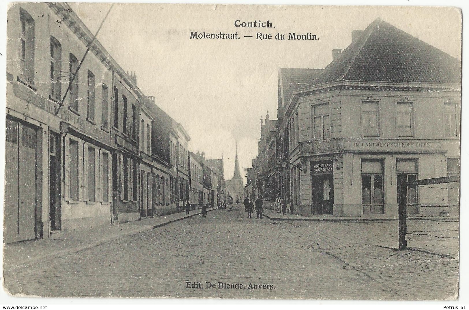 Kontich - Contich  - Molenstraat - Rue Du Moulin - Kontich