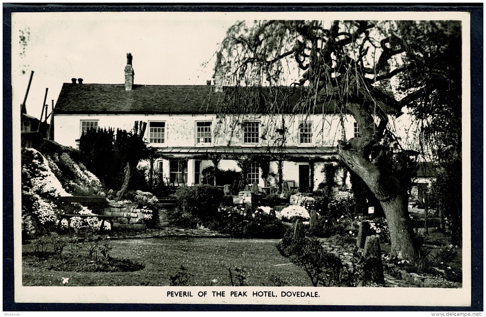 RB 1186 - Real Photo Postcard - Peveril Of The Peak Hotel Dovedale - Derbyshire - Derbyshire
