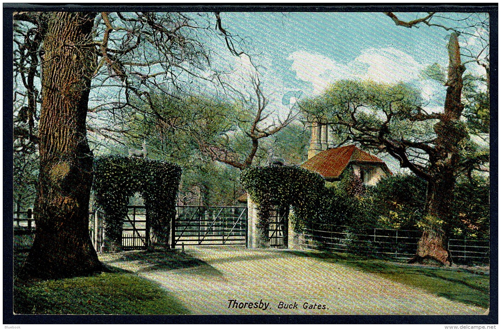 RB 1186 - Early Wrench Postcard - Buck Gates Thoresby - Nottinghamshire - Altri & Non Classificati