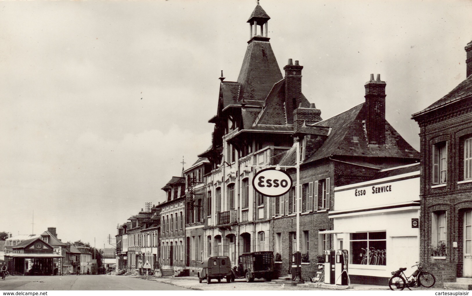 BOSC-LE-HARD : Place De La Mairie - Autres & Non Classés