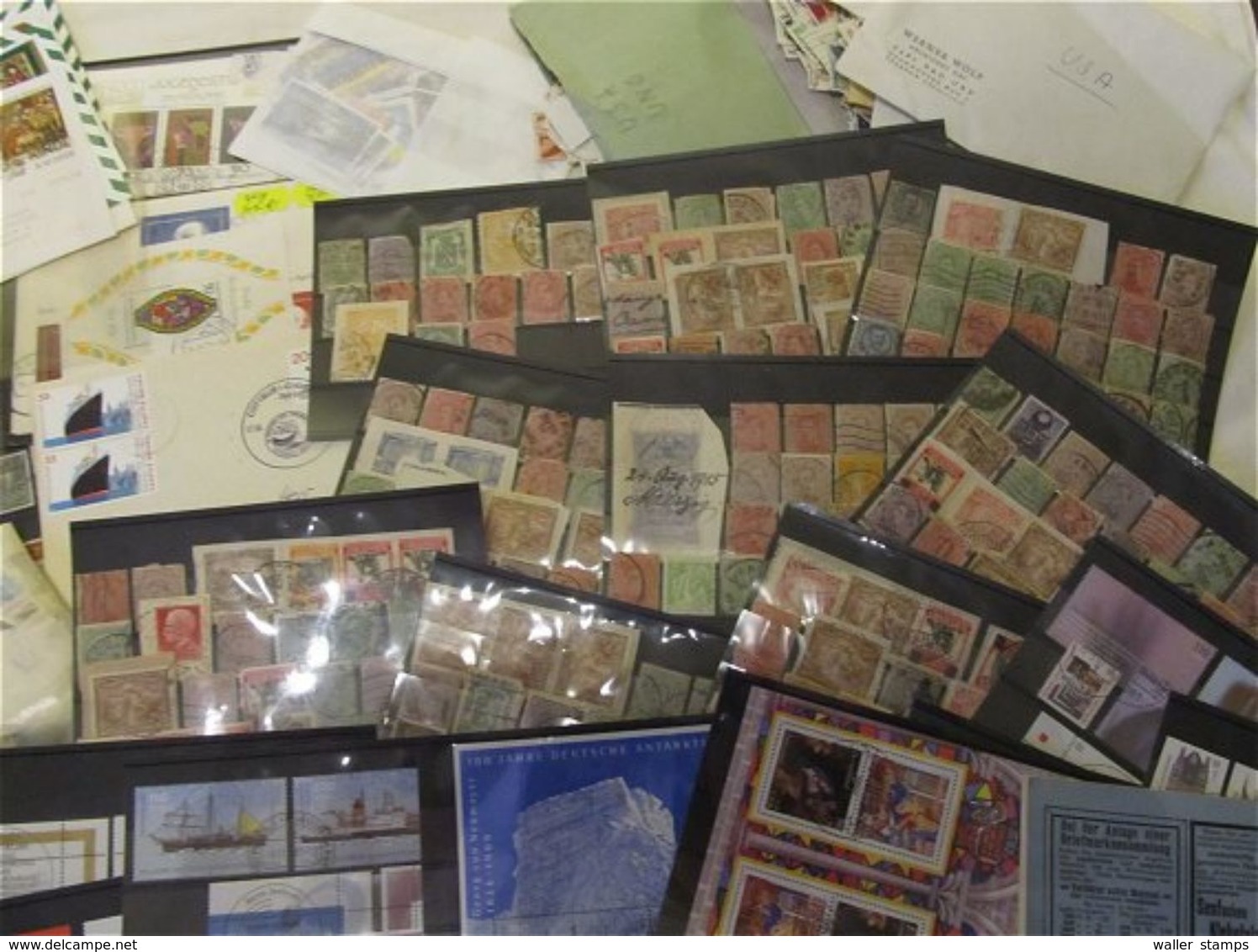 Lot With World Stamps