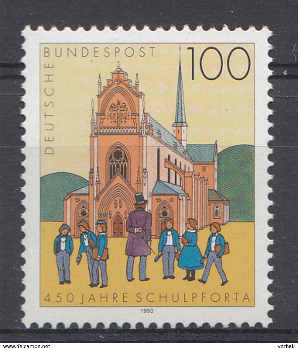 Allemagne Rep.Fed. 1993  Mi.:nr. 1675 Landesschule Pforta  Neuf Sans Charniere / Mnh / Postfris - Unused Stamps