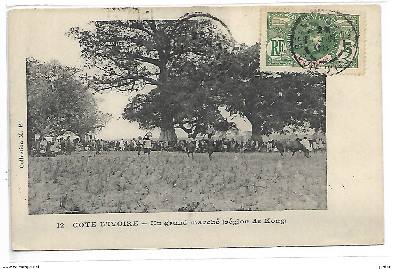 COTE D'IVOIRE - Un Grand Marché (Région De Kong) - Côte-d'Ivoire