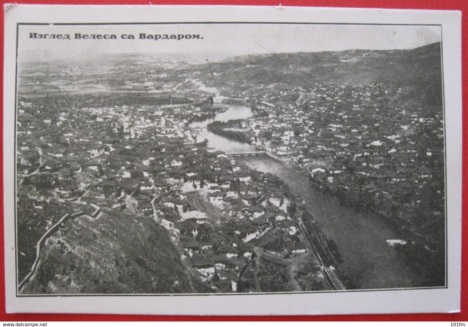 MACEDONIA - IZGLED VELESA SA VARDAROM - Macédoine Du Nord