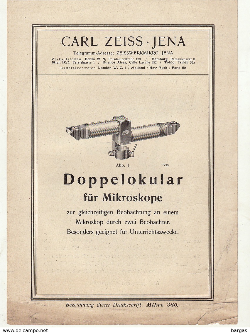 Oculaire Pour Microscope Mikroskope Carl Zeiss Jena - Altri & Non Classificati