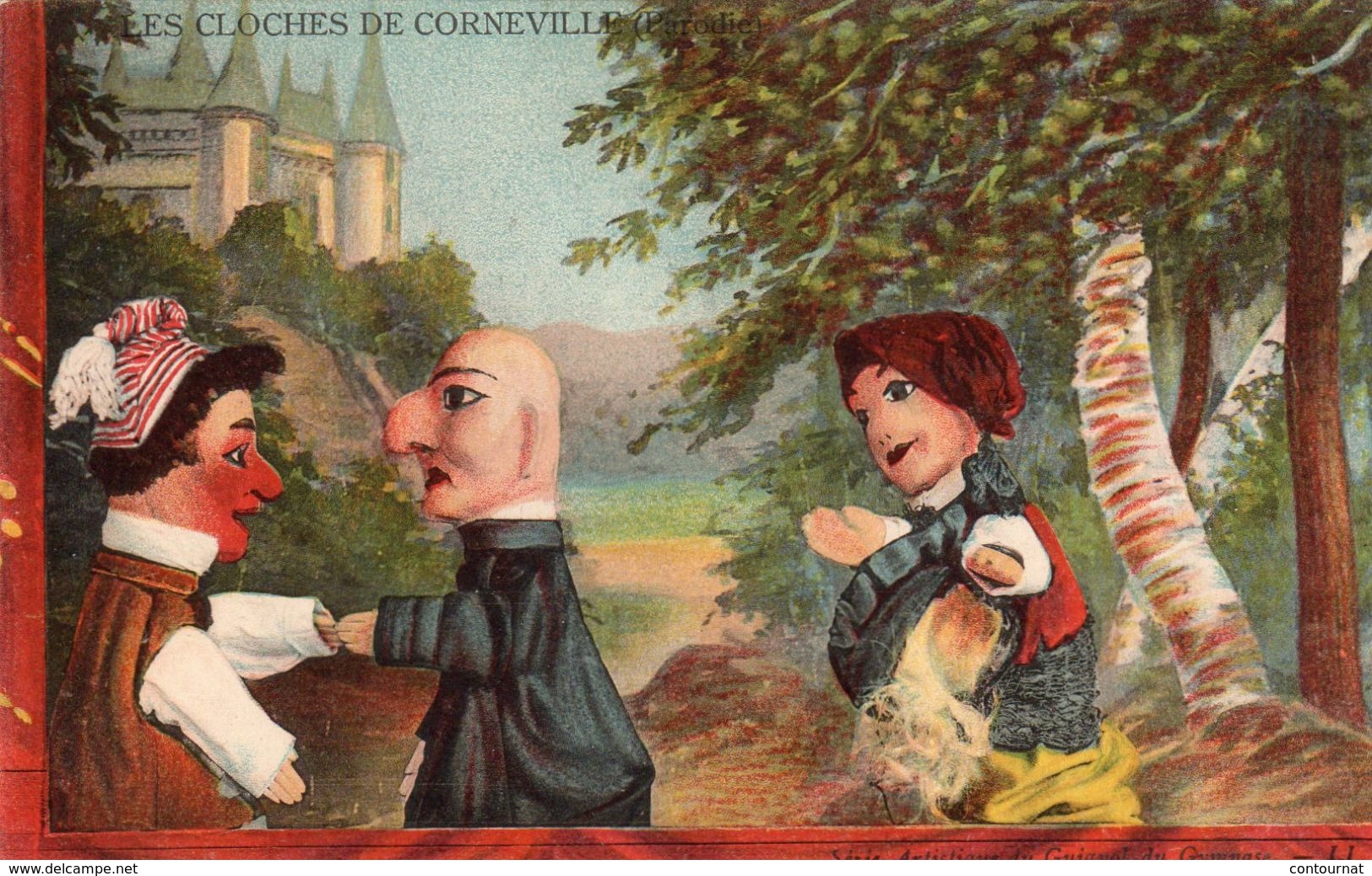 CPA 69 LYON GUIGNOL LES CLOCHES DE CORNEVILLE Parodie De L'opéra Comique De Planquette Acte I Scène V, (F1 - Autres & Non Classés