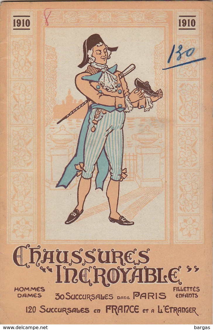 Mode Catalogue De Chaussure Incroyable à Paris 1910 - Kleidung & Textil