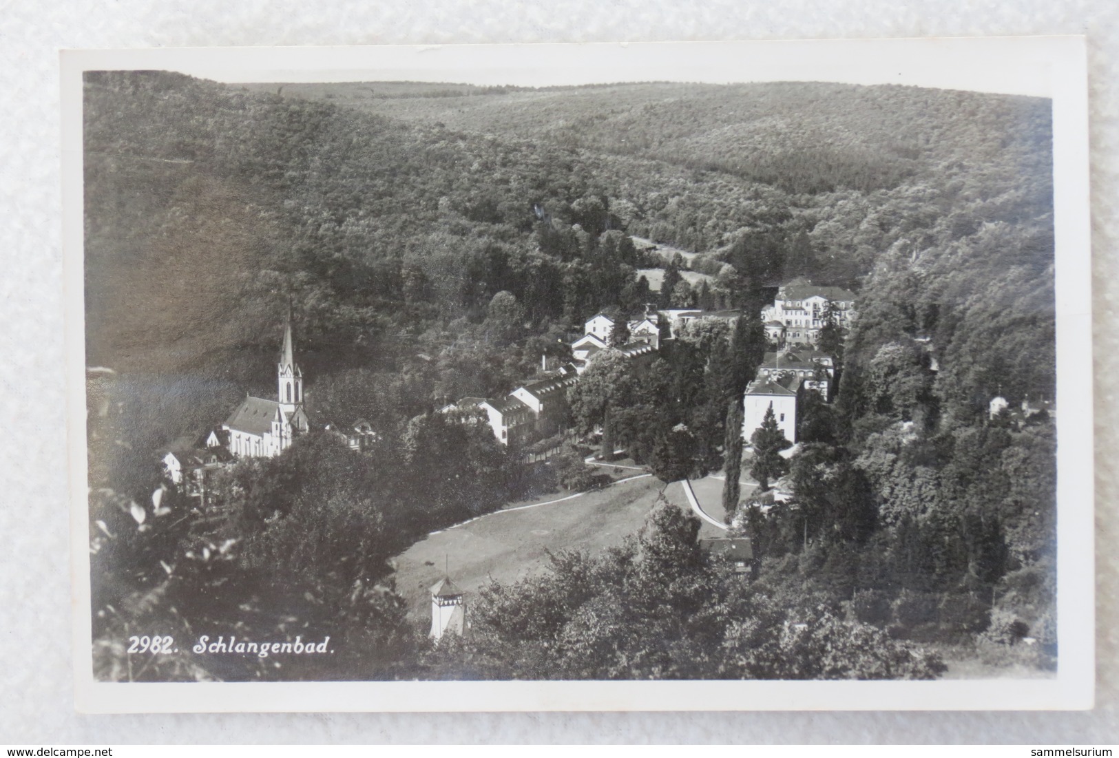 (9/7/43) AK "Schlangenbad" Panorama Von Ottmar Zieher - Schlangenbad