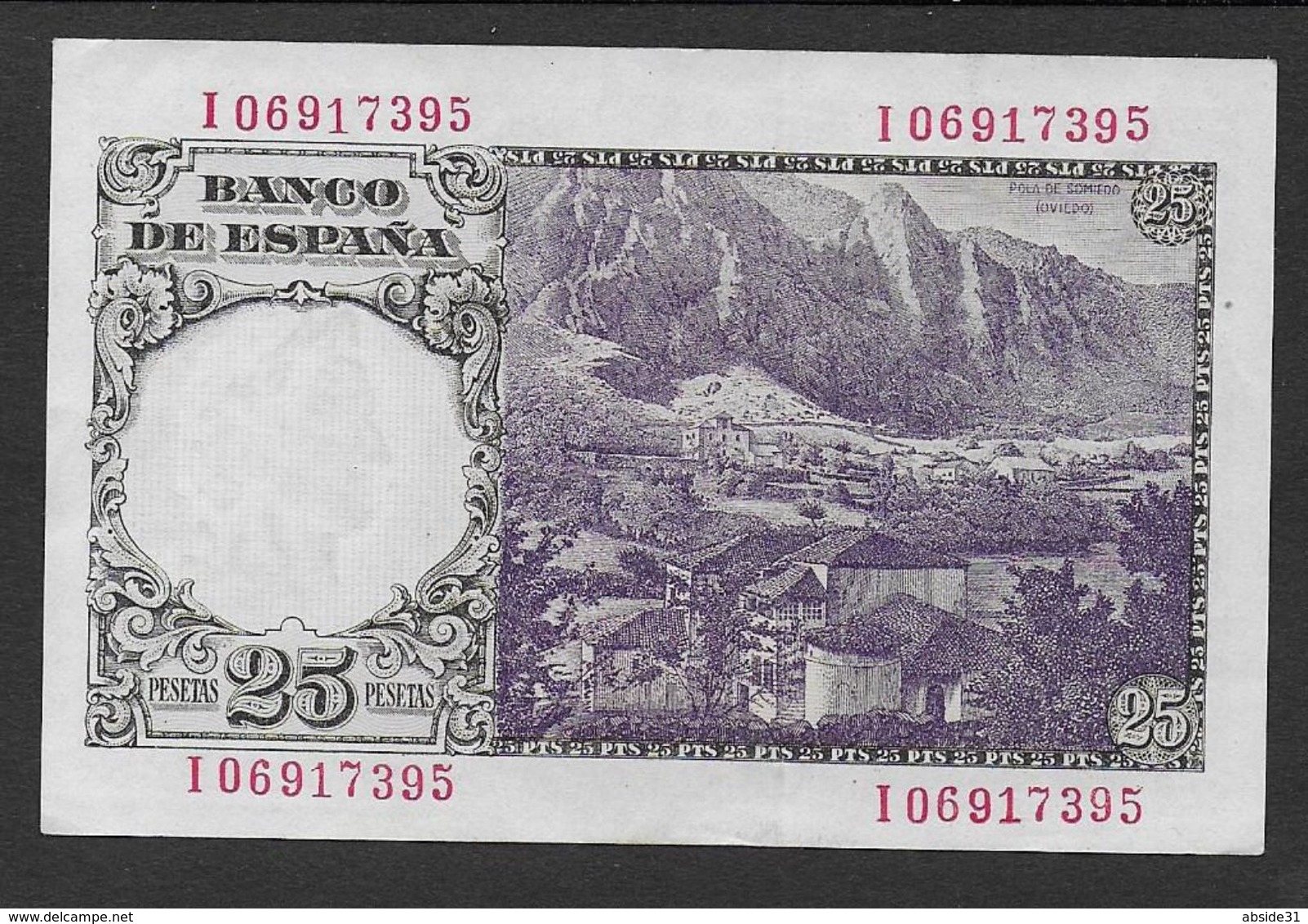 ESPAGNE -  Billet De 25 Pesetas De 1946 - NEUF - 25 Pesetas