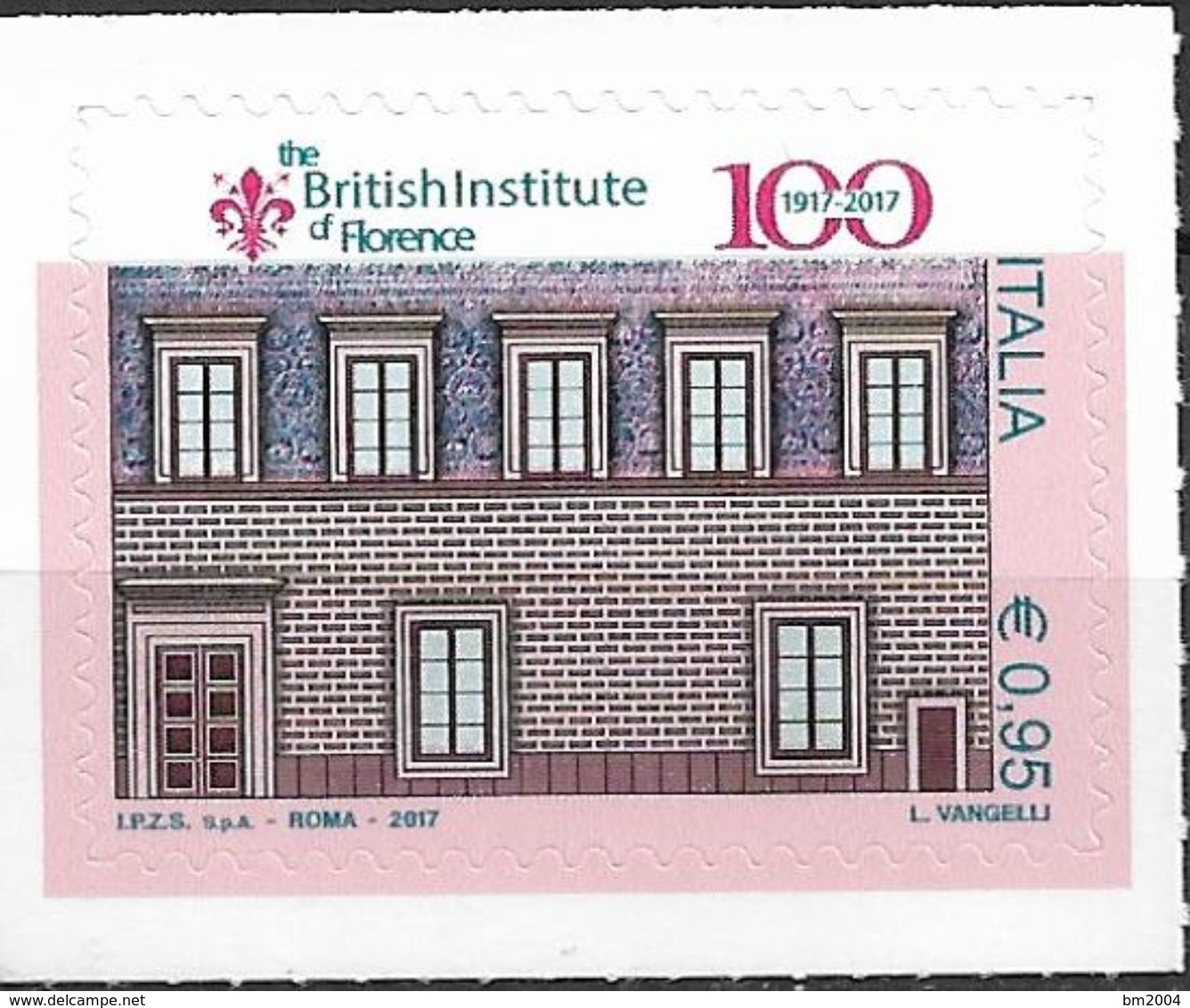 2017 Italien Mi.3993 **MNH 100 Jahre Britisches Institut Von Florenz. - 2011-20: Neufs