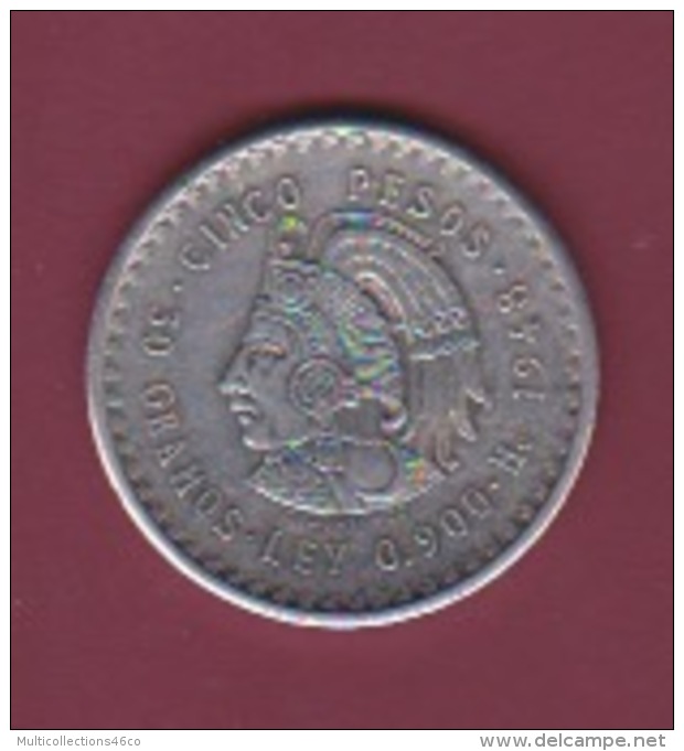 190118 - !!! FAUX Pièce Fausse !!! -  MEXIQUE - 5 Pesos 1948 Estados Unidos Mexicanos - Messico