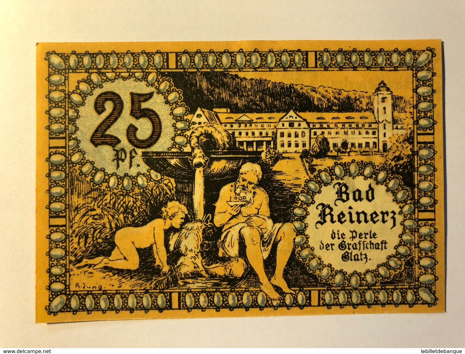 Allemagne Notgeld Reinerz 25 Pfennig - Collections