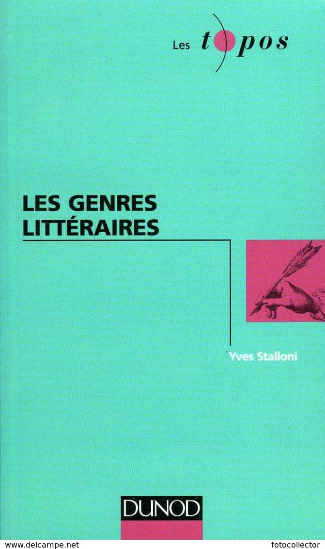 Les Genres Littéraires Par Stalloni (ISBN 2100035649 EAN 9782100035649) - 18 Ans Et Plus