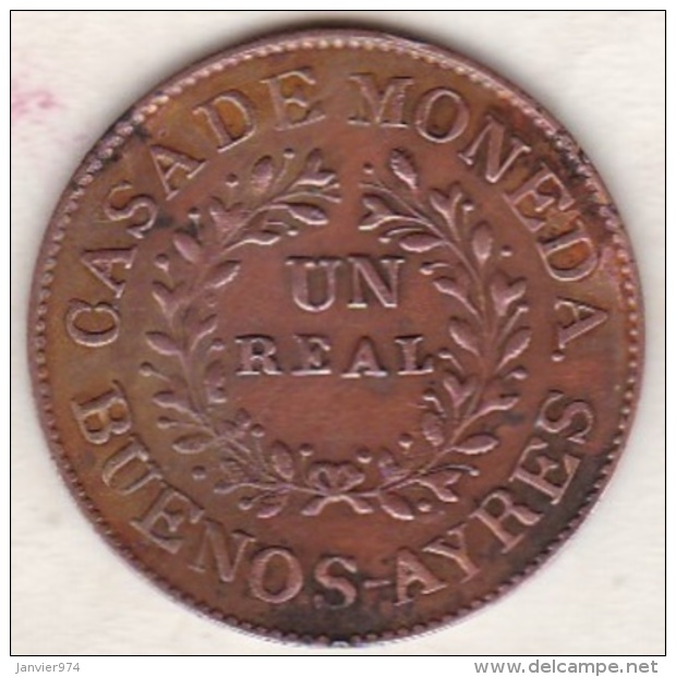 ARGENTINE /  BUENOS AIRES. 1 REAL 1840 - Argentinië