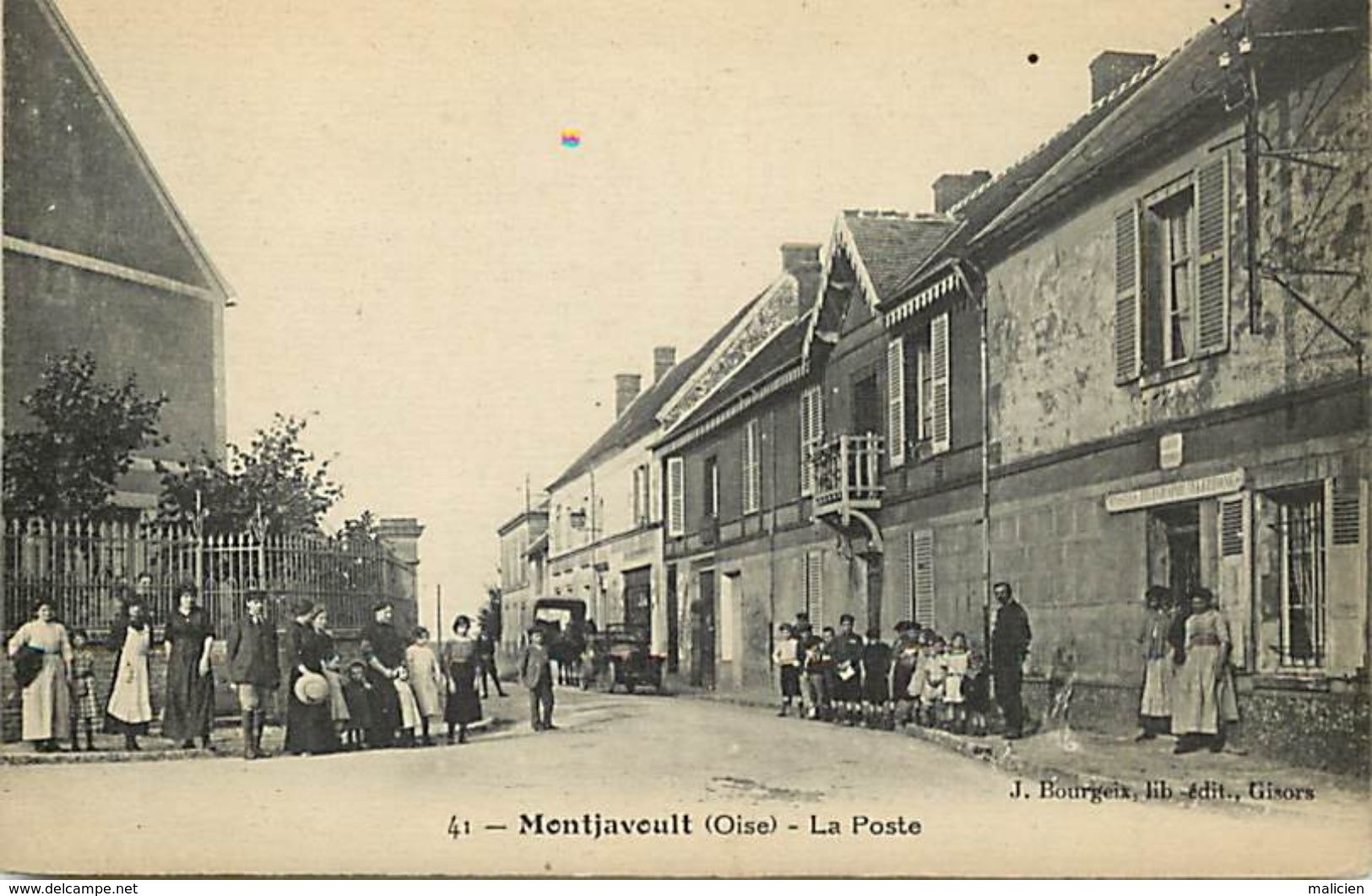 - Oise -ref-A408- Montjavoult - La Poste - Postes - Carte Bon Etat - - Montjavoult