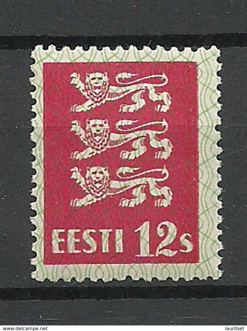 ESTLAND Estonia 1928 Michel 80 MNH - Estonie