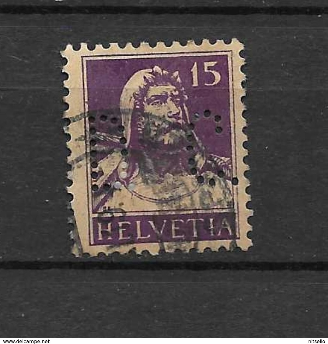 LOTE 1576  ///  SUIZA  1914     YVERT Nº: 141  CON PERFORACION COMERCIAL    ¡¡¡¡¡ LIQUIDATION !!!!!!! - Ungebraucht