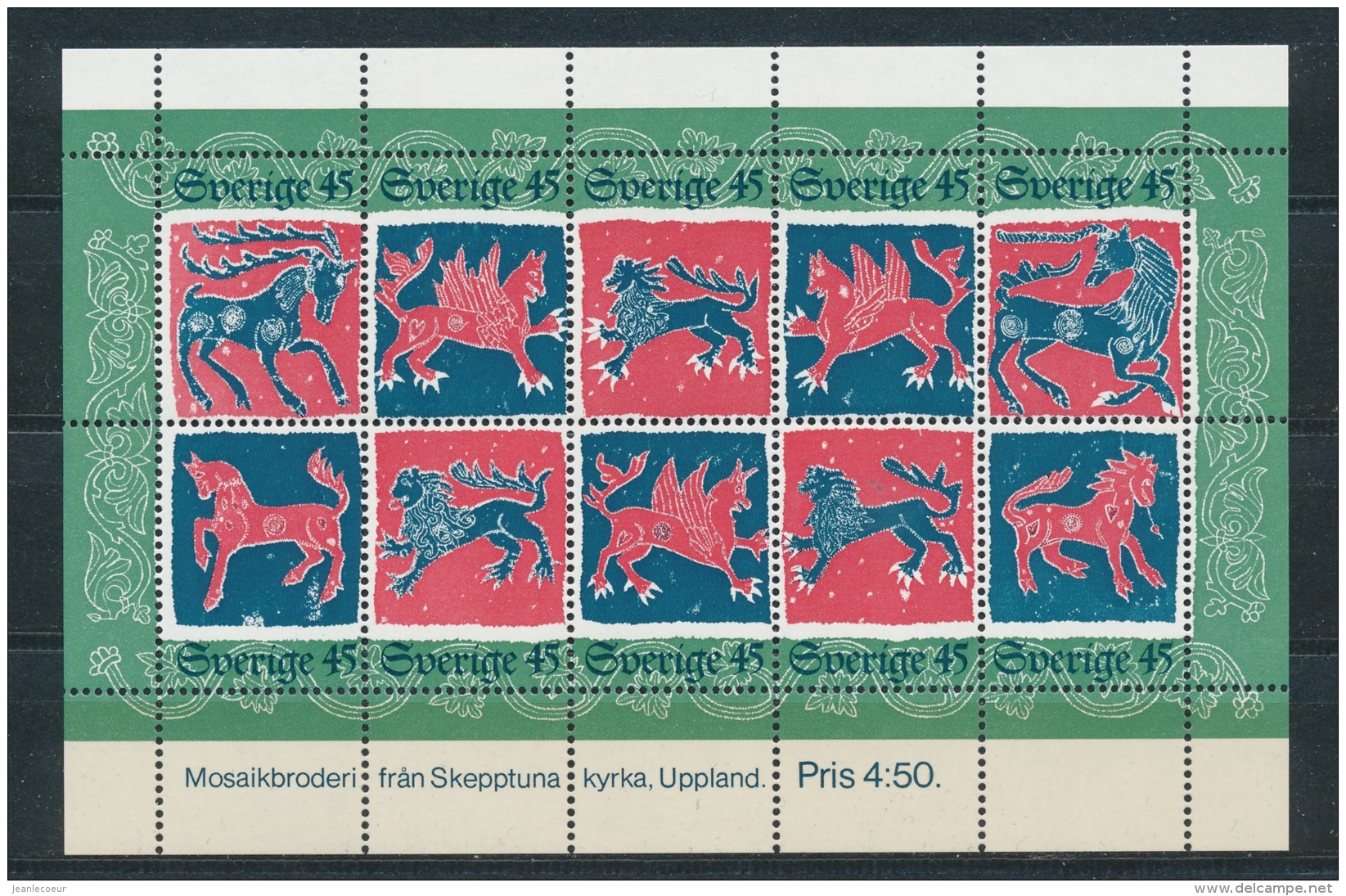 Zweden/Sweden/Schweden/Suede 1974 Mi: Block 6 (PF/MNH/Neuf Sans Ch/**)(3168) - Ongebruikt