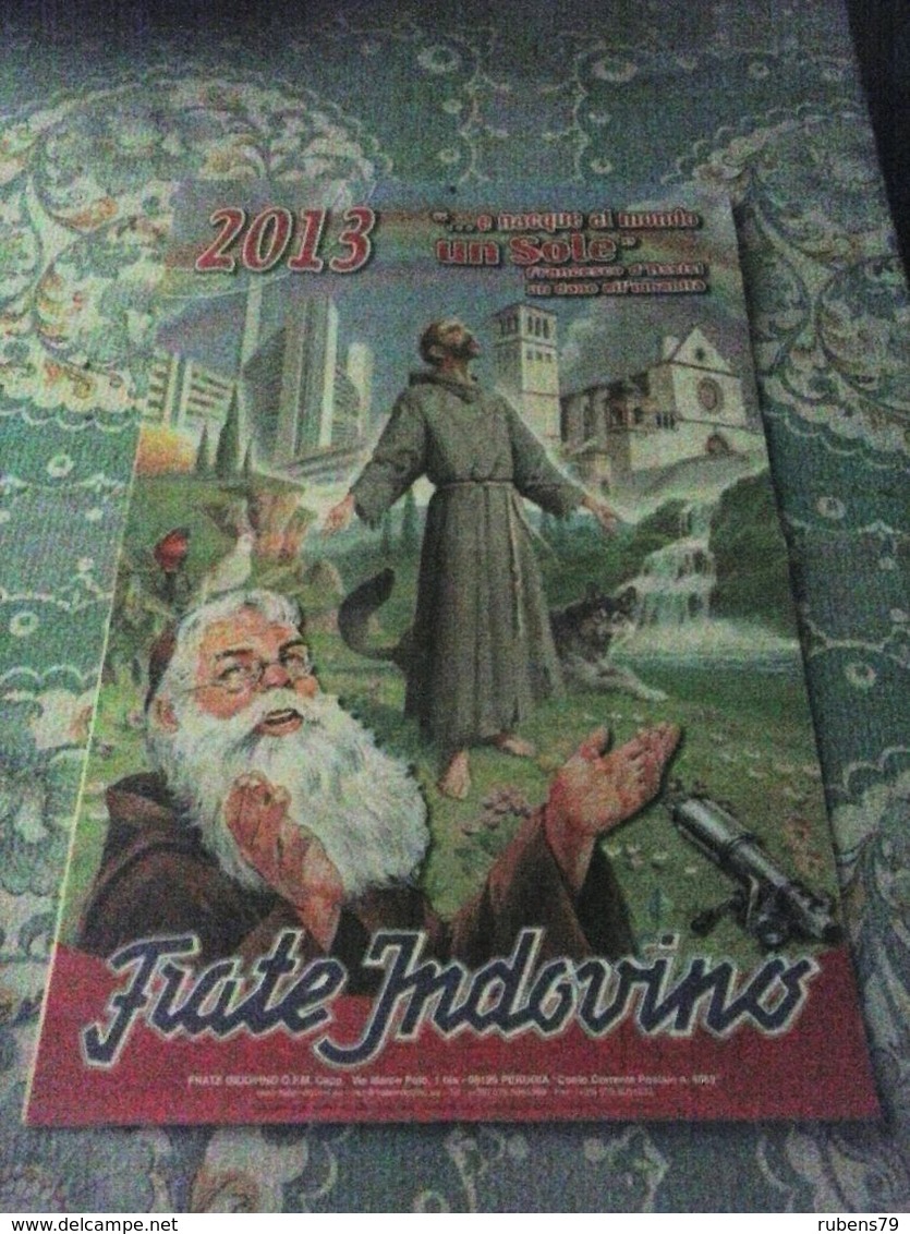 CALENDARIO FRATE INDOVINO GRANDE ANNO 2013 - Big : 2001-...