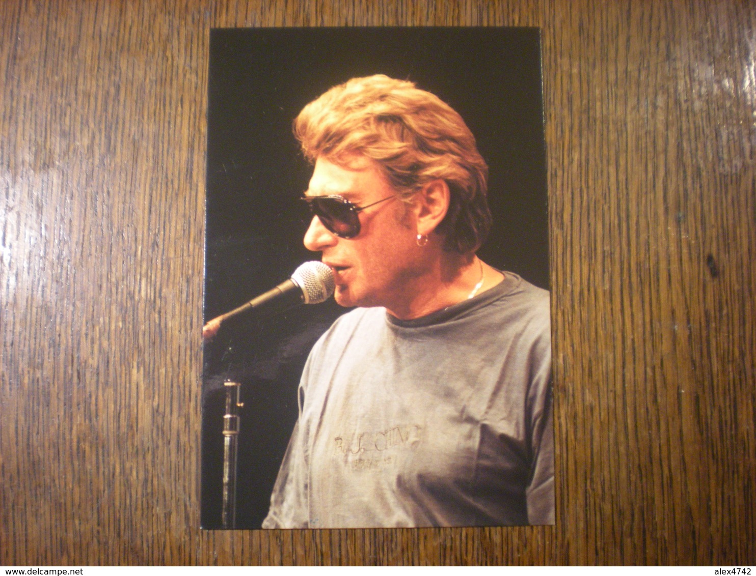 JOHNNY HALLYDAY En Répétition, Photo Marc Castagnet (L4) - Sänger Und Musikanten