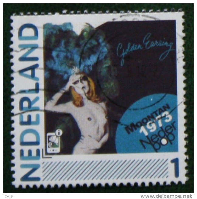 GOLDEN EARRING Nederpop Persoonlijke Zegel NVPH 2791 2011 Gestempeld / USED / Oblitere NEDERLAND / NIEDERLANDE - Timbres Personnalisés