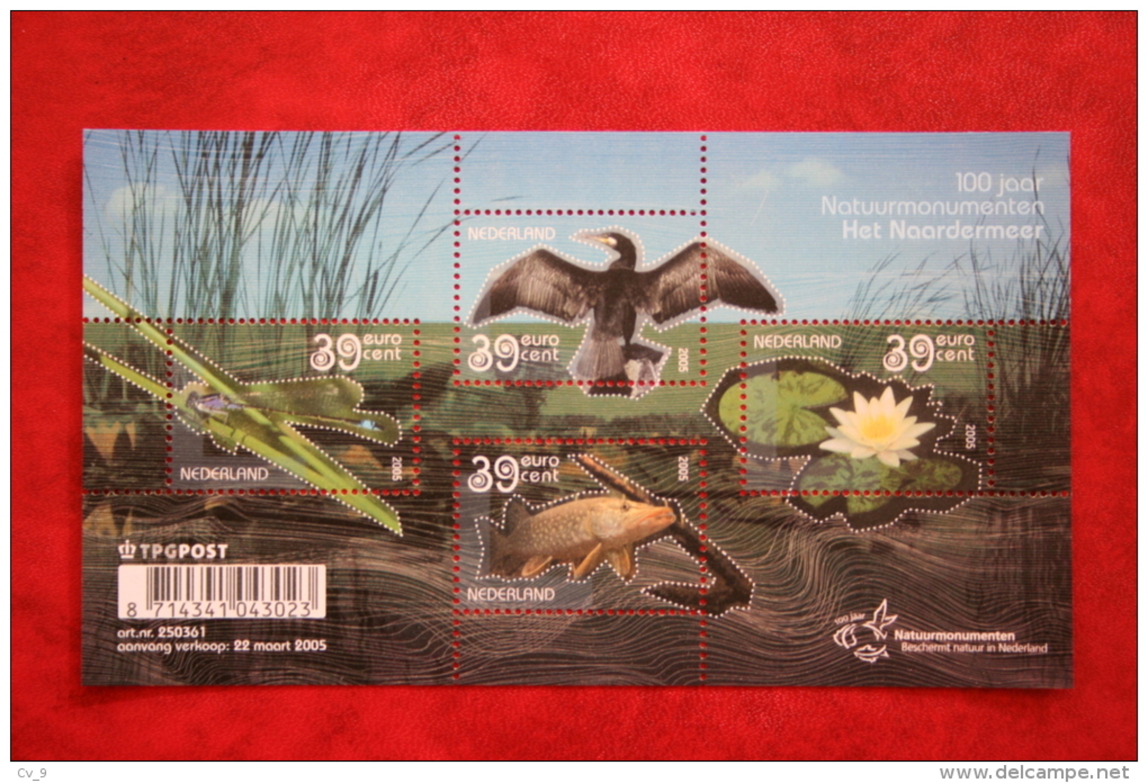 100 Jaar Natuurmonumenten Deel 1; NVPH 2335 (Mi Block 85) ; 2005 POSTFRIS / MNH ** NEDERLAND / NIEDERLANDE / NETHERLANDS - Unused Stamps