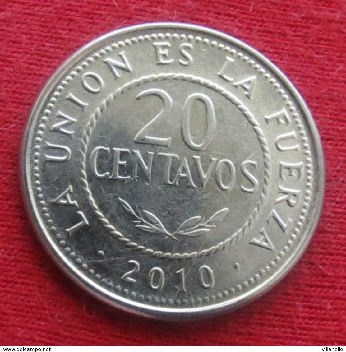 Bolivia 20 Centavos 2010 KM# 215  Bolivie - Bolivia