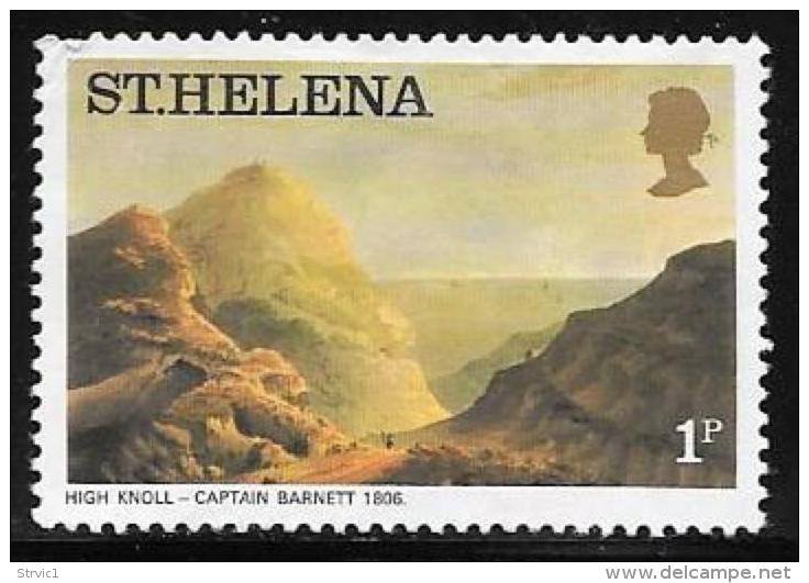 St. Helena, Scott #298 Unused No Gum High Knoll, 1976, Perfs Are OK - Saint Helena Island