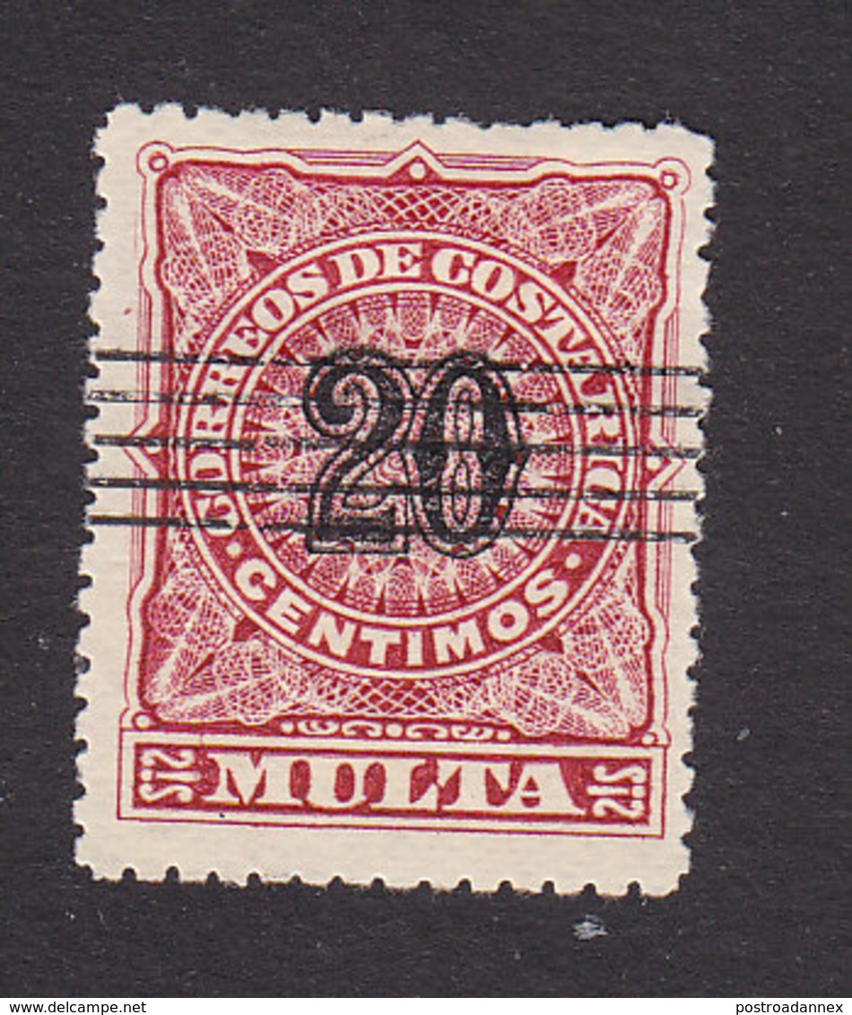 Costa Rica, Scott #J4, Used, Postage Due, Issued 1903 - Costa Rica