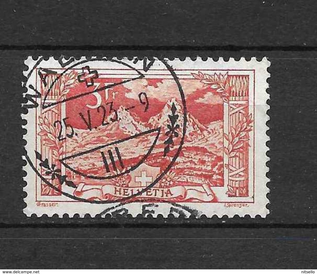 LOTE 1375  ///  SUIZA  1915     YVERT Nº: 167             ¡¡¡¡¡ LIQUIDATION !!!!!!! - Gebraucht