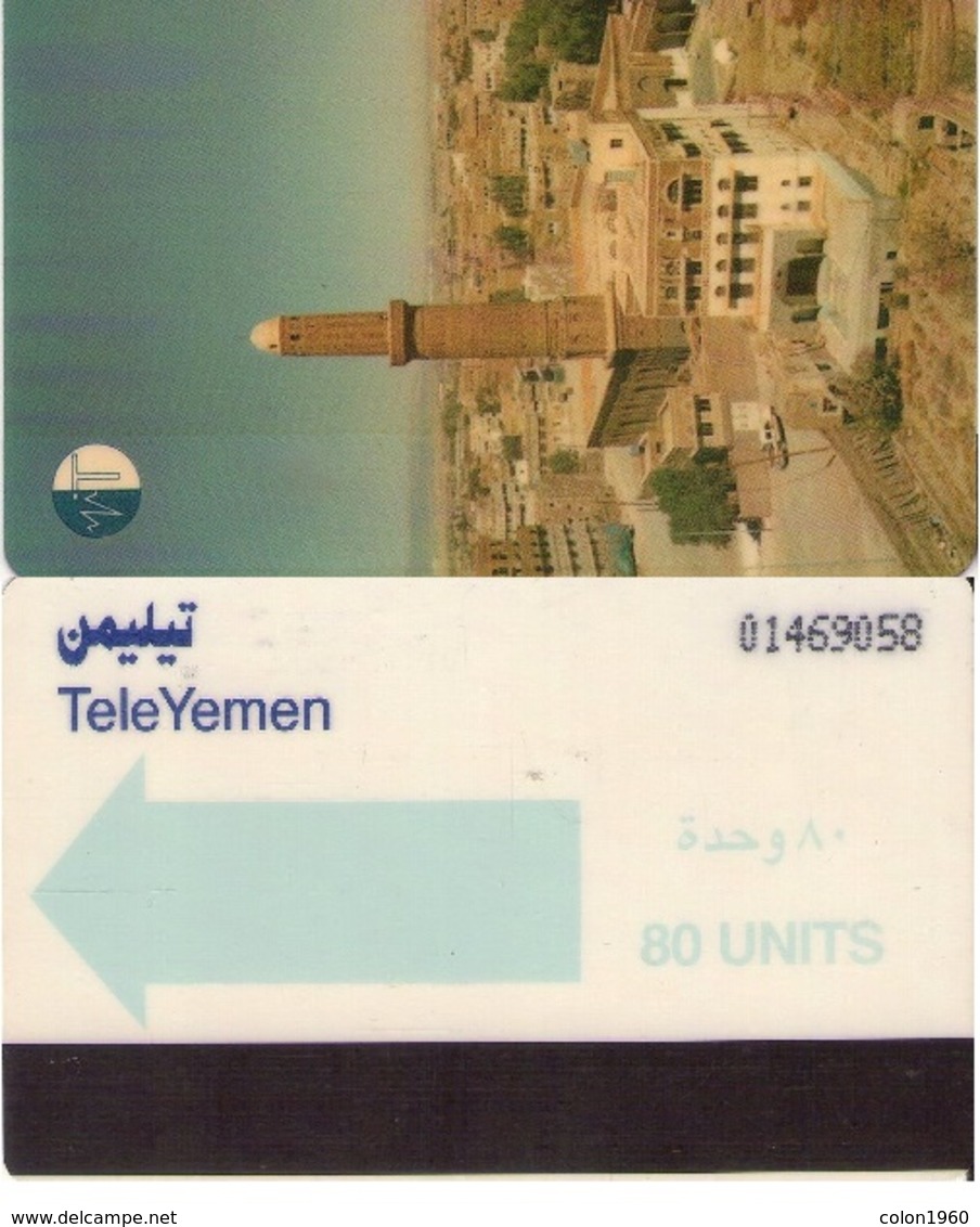 YEMEN. YE-TLY-0001. SAN'A. 80U. 1993. (001) - Yemen