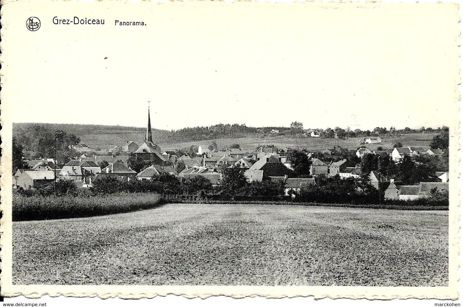 GREZ-DOICEAU (1390) : Panorama Du Village. CPSM. - Grez-Doiceau