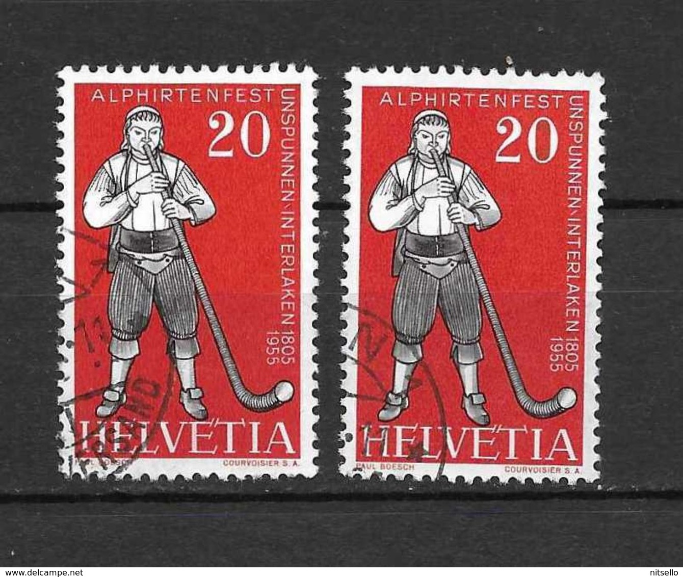 LOTE 1583  ///  (C003)  SUIZA  1955   YVERT Nº: 560   ¡¡¡¡¡ LIQUIDATION !!!!!!! - Used Stamps