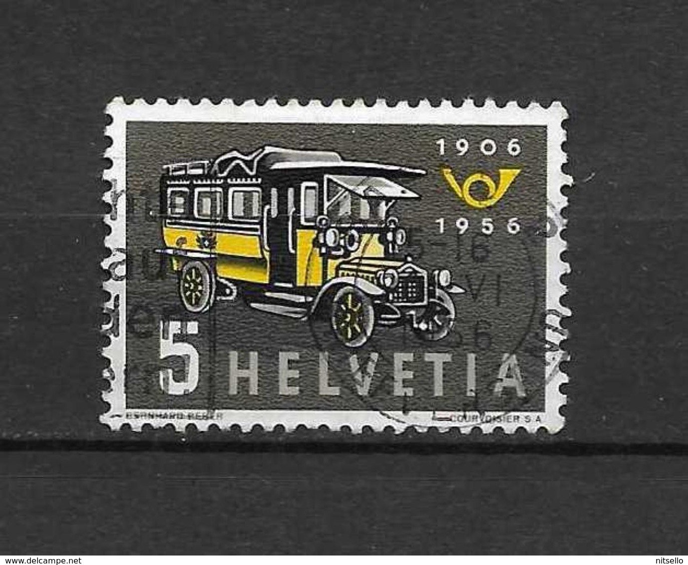 LOTE 1375  ///  (C003)  SUIZA  1956   YVERT Nº: 572   ¡¡¡¡¡ LIQUIDATION !!!!!!! - Gebruikt