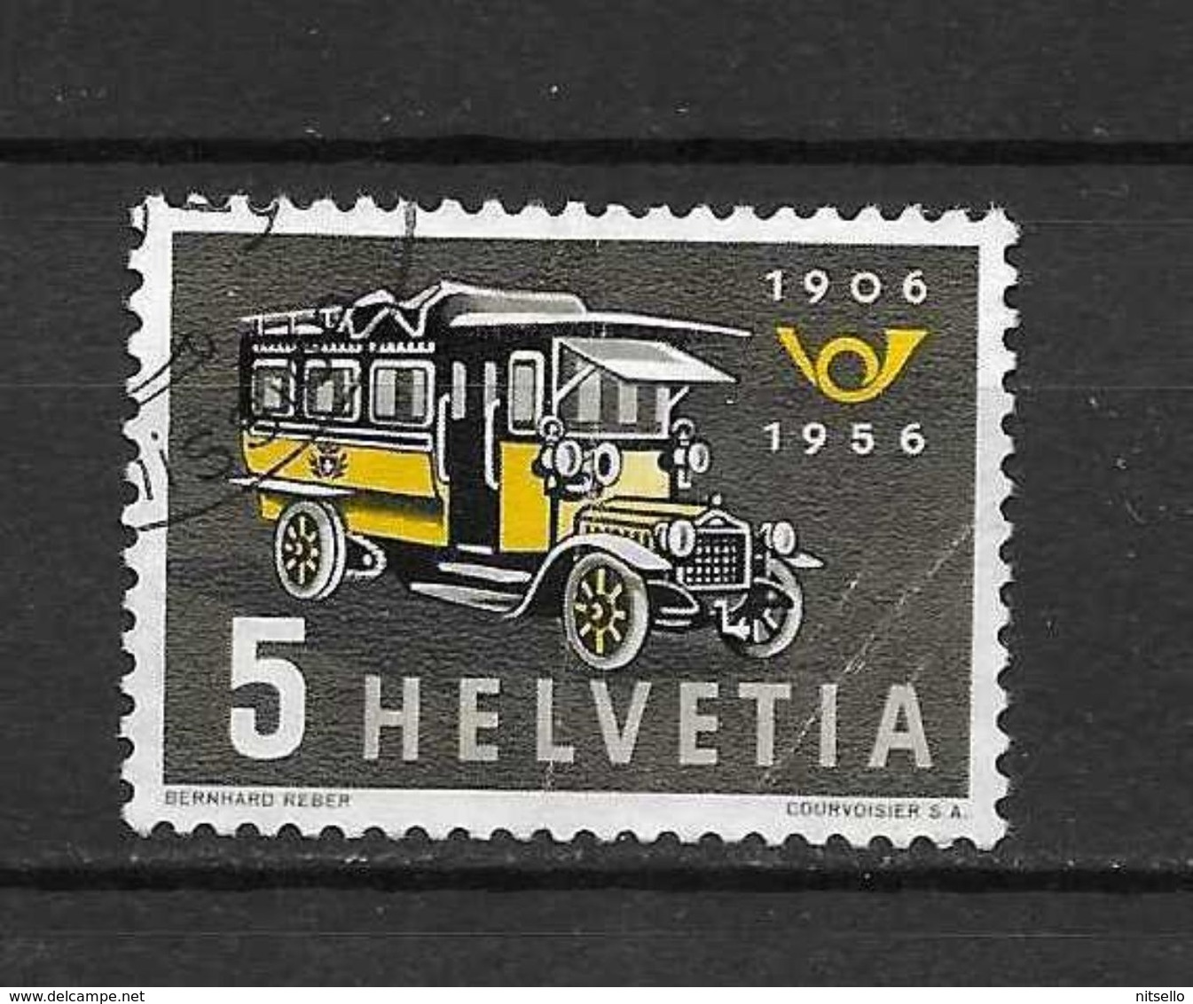 LOTE 1375  ///  (C003)  SUIZA  1956   YVERT Nº: 572   ¡¡¡¡¡ LIQUIDATION !!!!!!! - Used Stamps