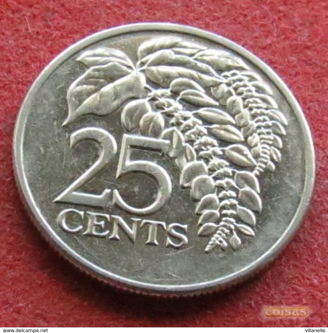 Trinidad E Tobago 25 Cents 2004 KM# 32 Trinite & Tobbacco - Trinidad & Tobago