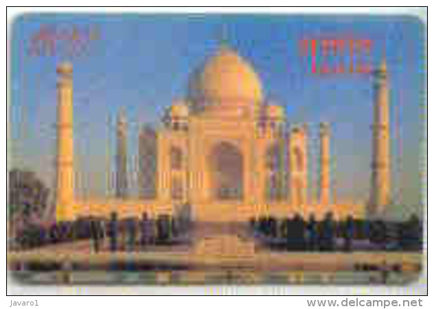 HKRM : P029 $100 OCC : INDIA Taj Mahal USED - Hong Kong