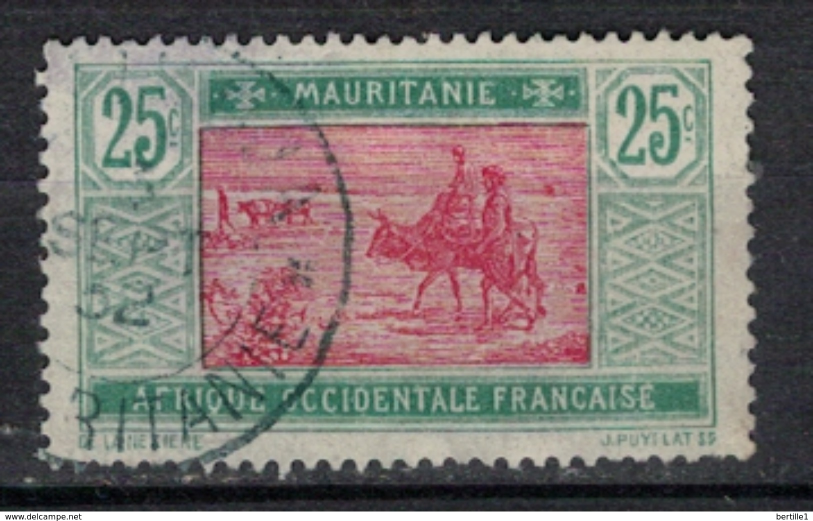 MAURITANIE       N°  YVERT   42     ( 1 )    OBLITERE       ( 02/15 ) - Used Stamps