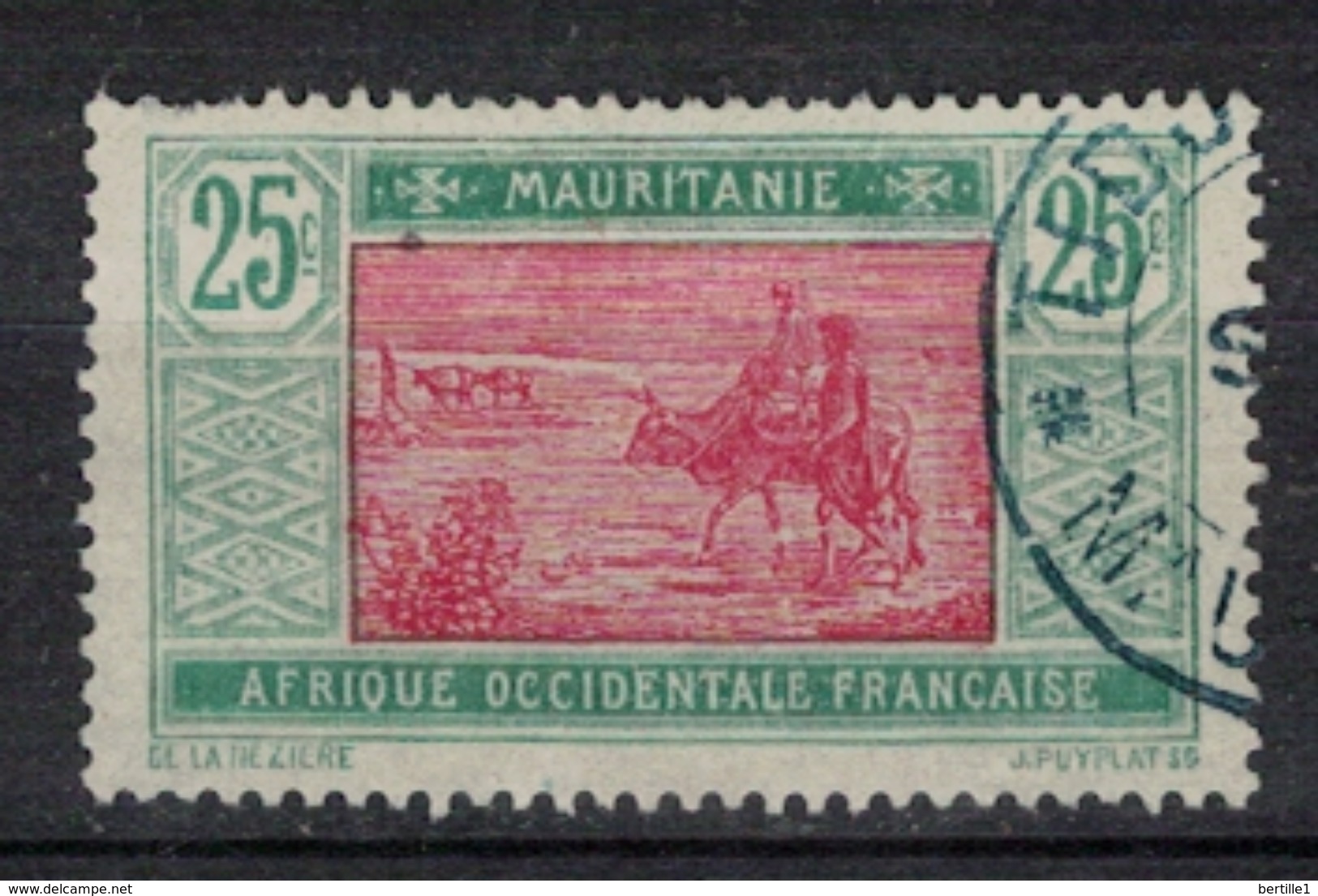 MAURITANIE       N°  YVERT   42     ( 4 )    OBLITERE       ( 02/15 ) - Used Stamps
