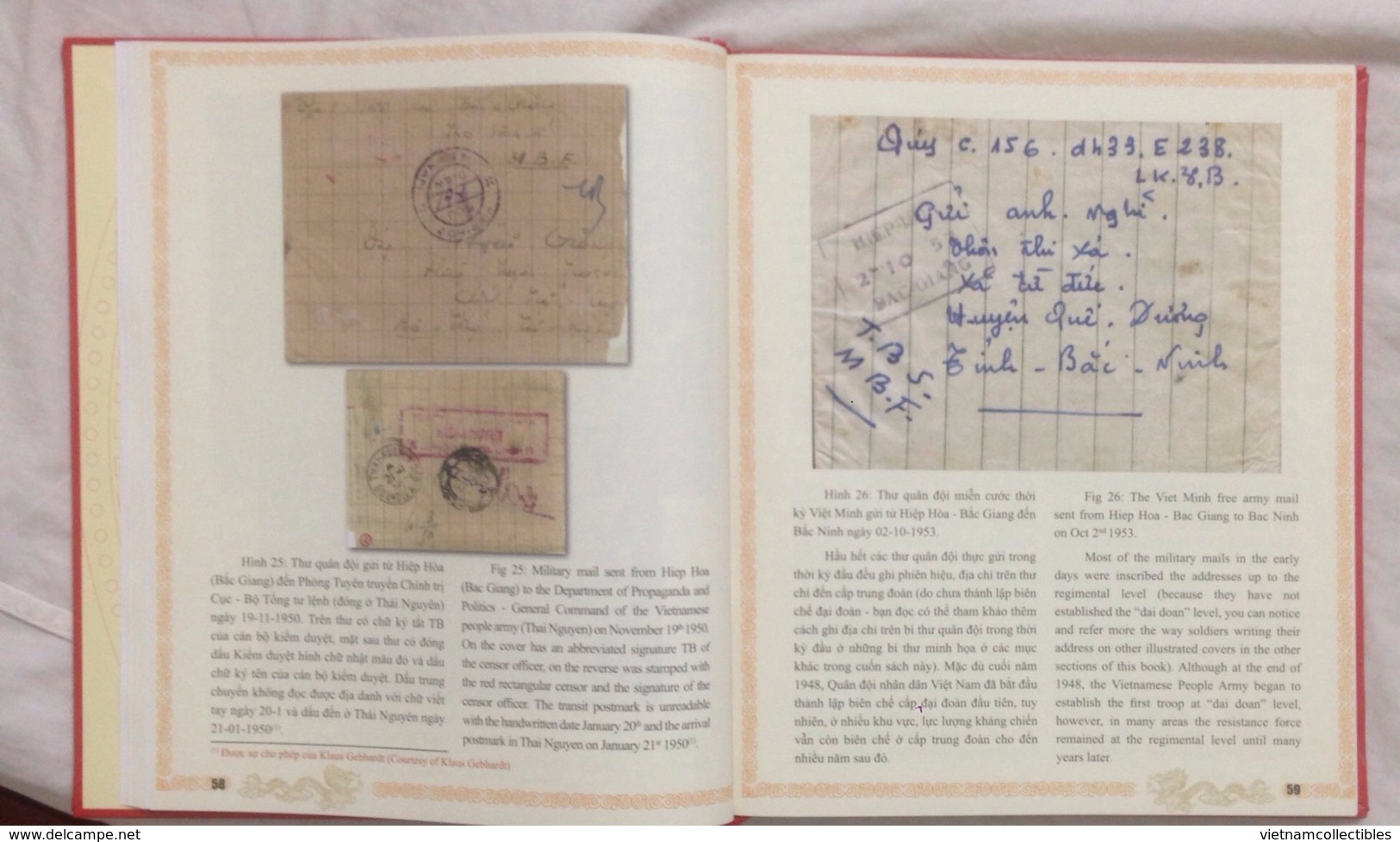 Vietnam Viet Nam Philately Book With Author's Signature : Soldier Mails Of North Vietnam (1945-1975) - Brand New - Other & Unclassified