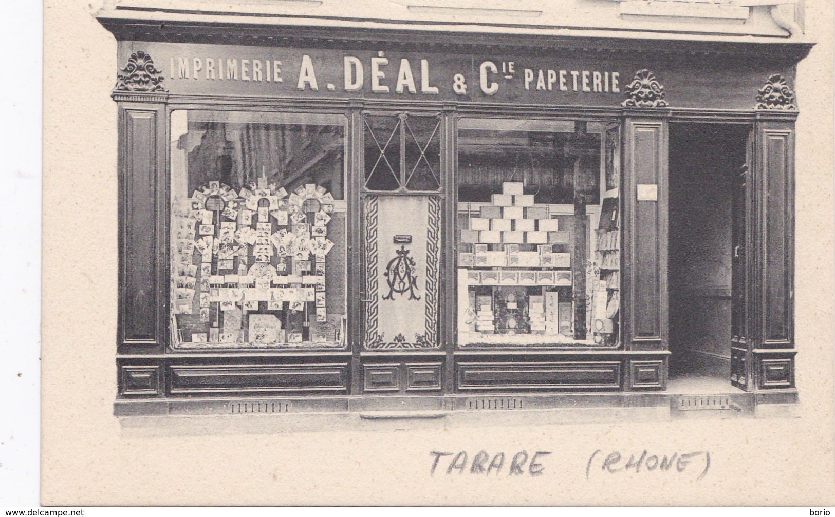 Tarare. Imprimerie A. Déal.& Cie . Papeterie - Tarare