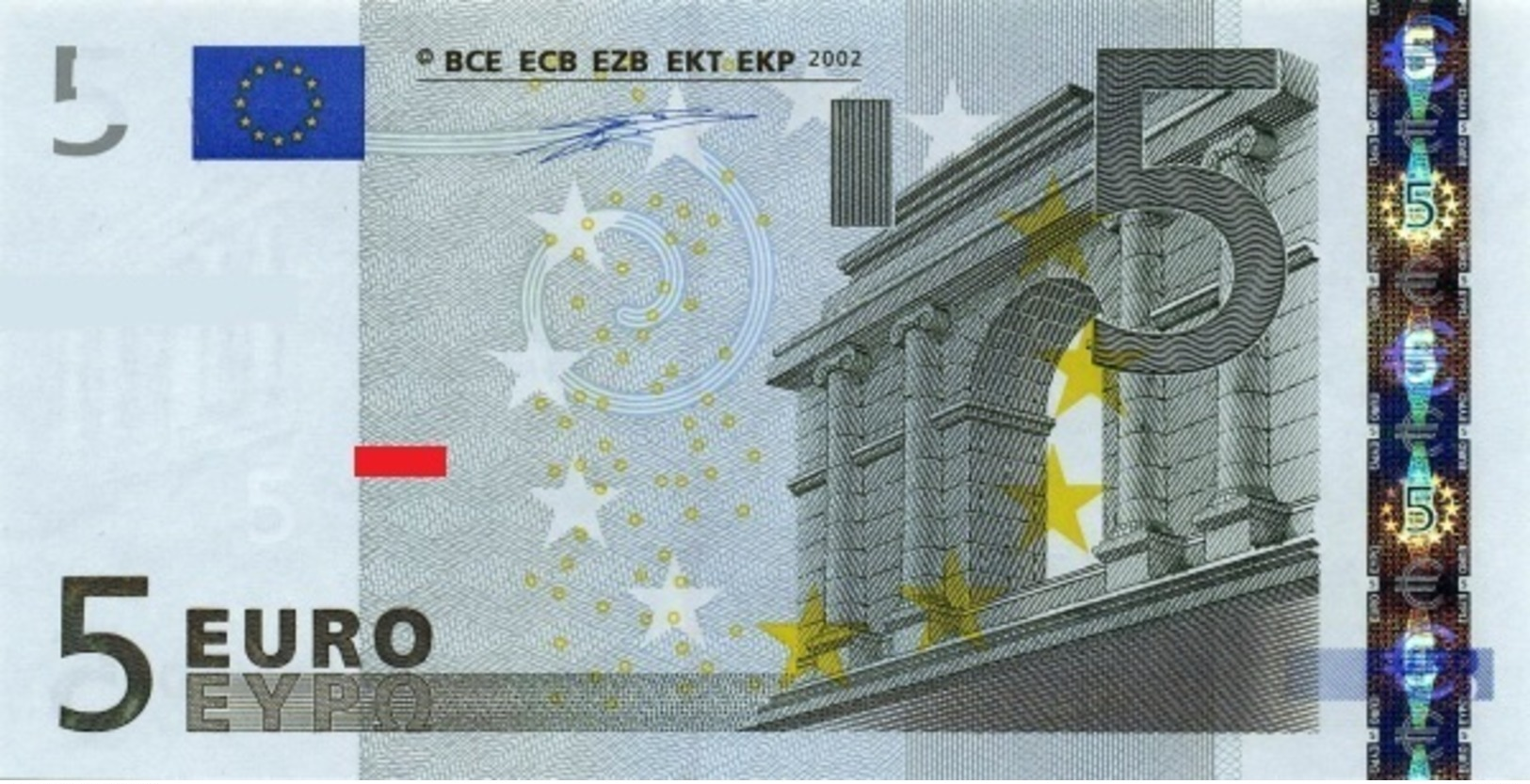 EURO SPAIN 5 V DUISENBERG M002 UNC - 5 Euro