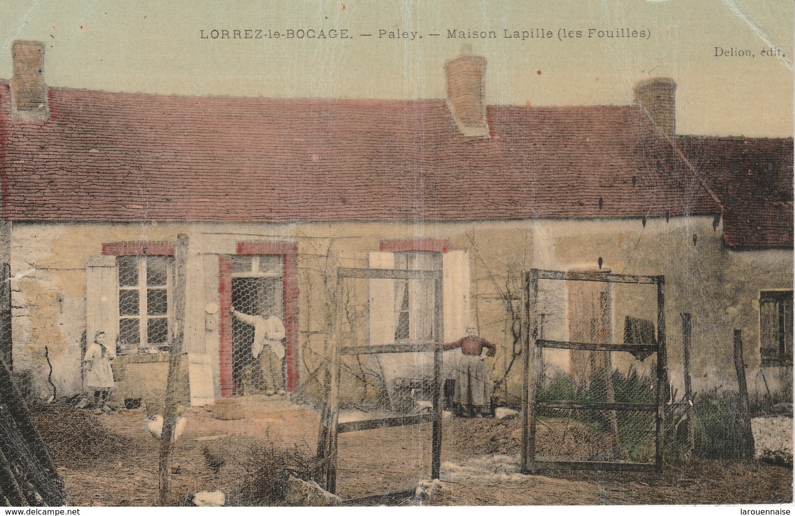 77 - LORREZ LE BOCAGE - Maison Lapille (les Fouilles) - Lorrez Le Bocage Preaux