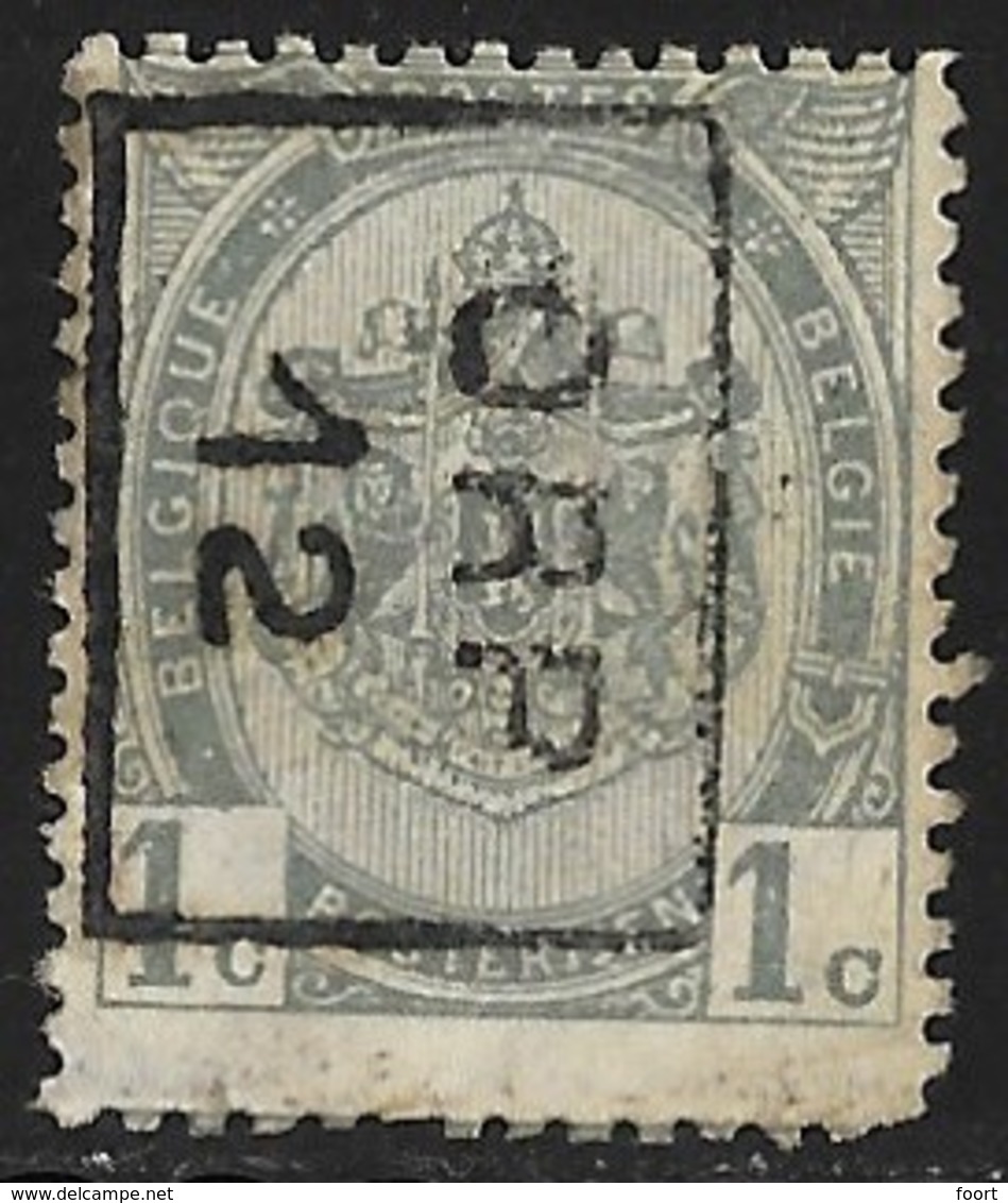 ORP 1912  Nr. 1861Bzz Tanding Onderkant - Roller Precancels 1910-19