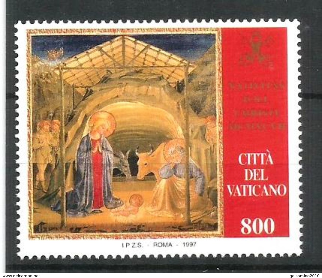 1997  VATICANO   Natale Christmas Serie Cpl Nuova ** MNH - Ungebraucht