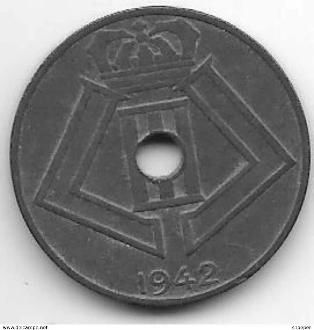 *belguim 10 Centimes 1942 French   Xf ++ !!!!! - 10 Centimes