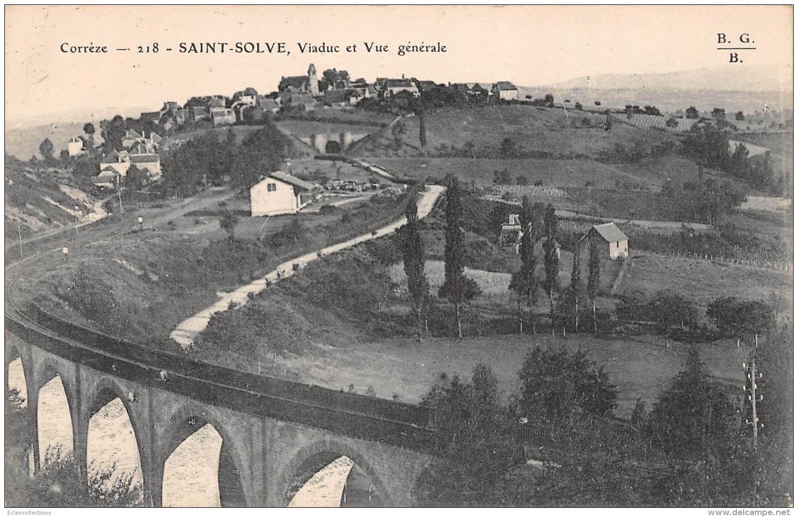 Saint  Solve      19     Viaduc  Et Vue Générale        (voir Scan) - Andere & Zonder Classificatie