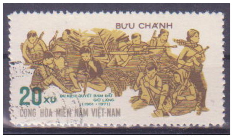 66-347 / VIETNAM- 1971 VIETCONG  LIBERATION  FRONT  Mi 35 O - Vietnam