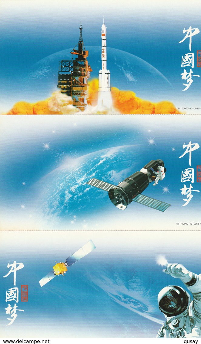 18/1) Satellite Space Satellite Submarine Helicopter Aircraft Carrier Fighter Astronauts,6 Prepaid Cards (a Complete Set - Asien