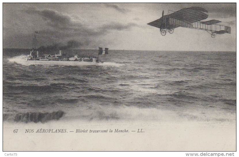 Aviation - Avion Aéroplane - Blériot - Sous-marin - Manche - ....-1914: Précurseurs